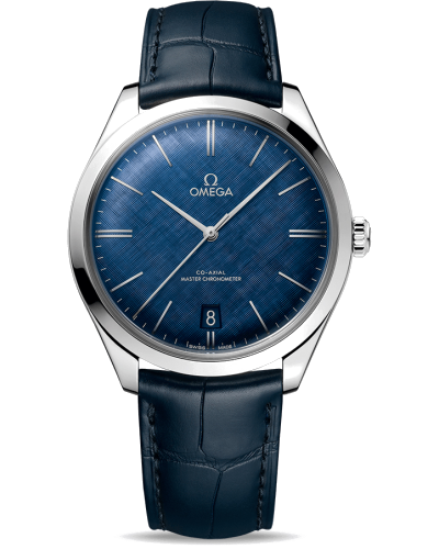 Omega Trésor Co‑Axial Master Chronometer 40 mm Steel on leather strap (watches)